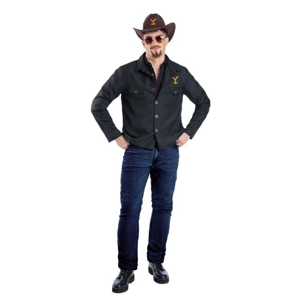 Yellowstone Mens Rip Wheeler Costume Set / Multicolored